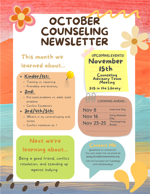 October Newsletter